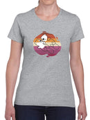 Beaver Couple W Pride Flag T-shirt -SmartPrintsInk Designs