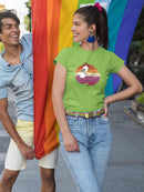 Beaver Couple W Pride Flag T-shirt -SmartPrintsInk Designs