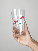Let's Celebrate Labor Day Pint Glass -SmartPrintsInk Designs