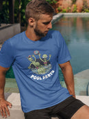 Pool Party Alien Family T-shirt -SmartPrintsInk Designs