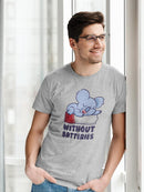 Sleepy Koala Without Batteries T-shirt -SmartPrintsInk Designs