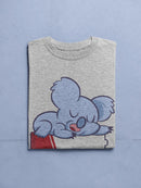 Sleepy Koala Without Batteries T-shirt -SmartPrintsInk Designs