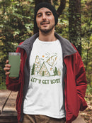 Let's Get Lost Wood Cabin T-shirt -SmartPrintsInk Designs