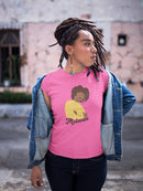 Melanin Lineless Art T-shirt -SmartPrintsInk Designs
