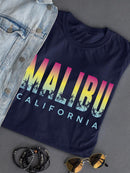 Malubu California Chrome T-shirt -SmartPrintsInk Designs