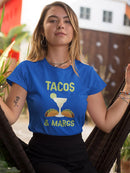 Tacos And Margs T-shirt -SmartPrintsInk Designs