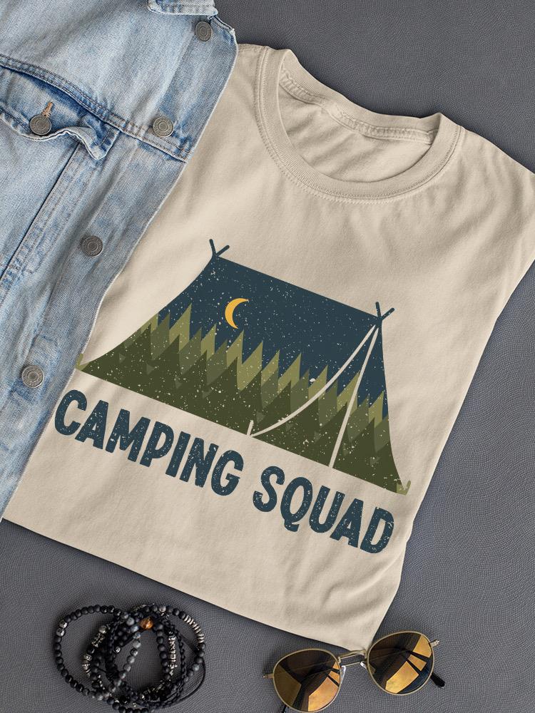 Camping Squad T-shirt -SmartPrintsInk Designs