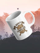 Badass Lumberjack Mug -SmartPrintsInk Designs