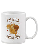 Toon Squirrel I'm Nuts About You Mug -SmartPrintsInk Designs