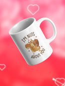 Toon Squirrel I'm Nuts About You Mug -SmartPrintsInk Designs
