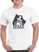 Space Explorers T-shirt -SmartPrintsInk Designs