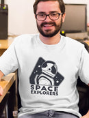 Space Explorers T-shirt -SmartPrintsInk Designs
