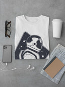 Space Explorers T-shirt -SmartPrintsInk Designs