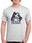 Space Explorers T-shirt -SmartPrintsInk Designs