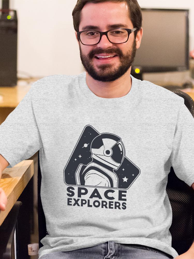 Space Explorers T-shirt -SmartPrintsInk Designs