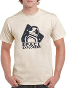 Space Explorers T-shirt -SmartPrintsInk Designs