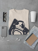 Space Explorers T-shirt -SmartPrintsInk Designs