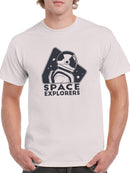 Space Explorers T-shirt -SmartPrintsInk Designs