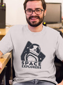 Space Explorers T-shirt -SmartPrintsInk Designs