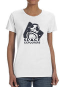 Space Explorers T-shirt -SmartPrintsInk Designs