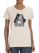 Space Explorers T-shirt -SmartPrintsInk Designs