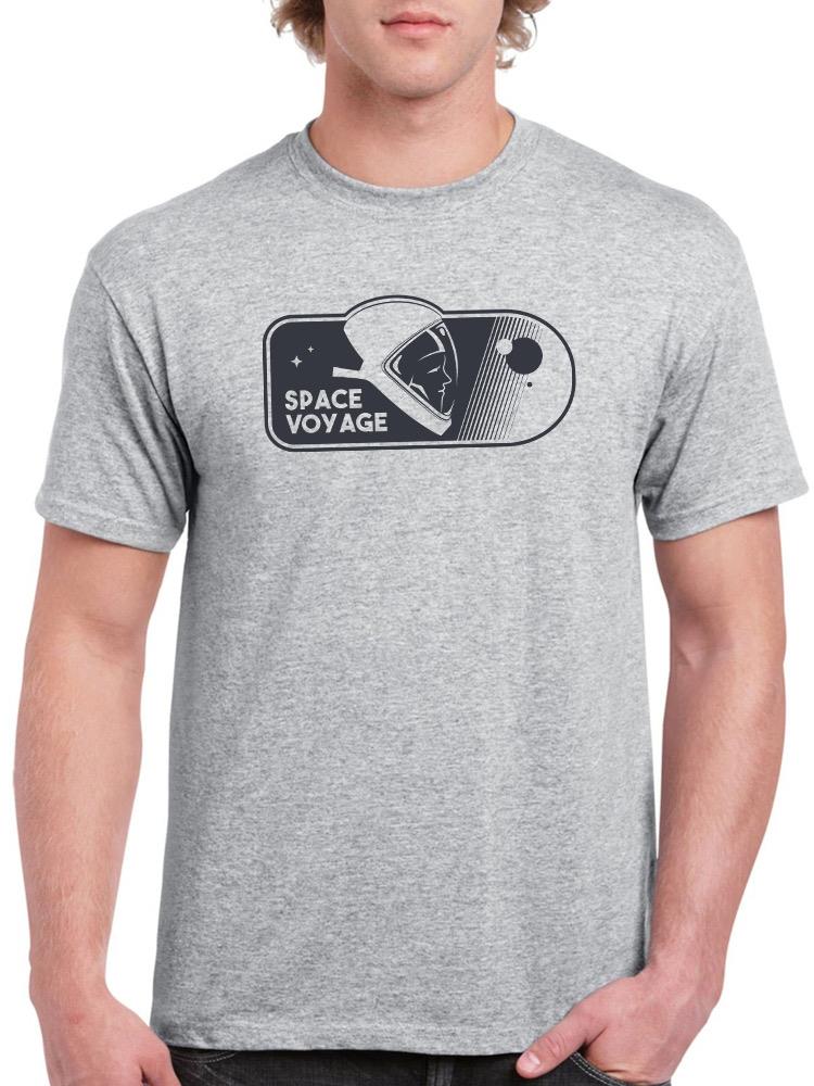 Space Voyage Astronaut T-shirt -SmartPrintsInk Designs