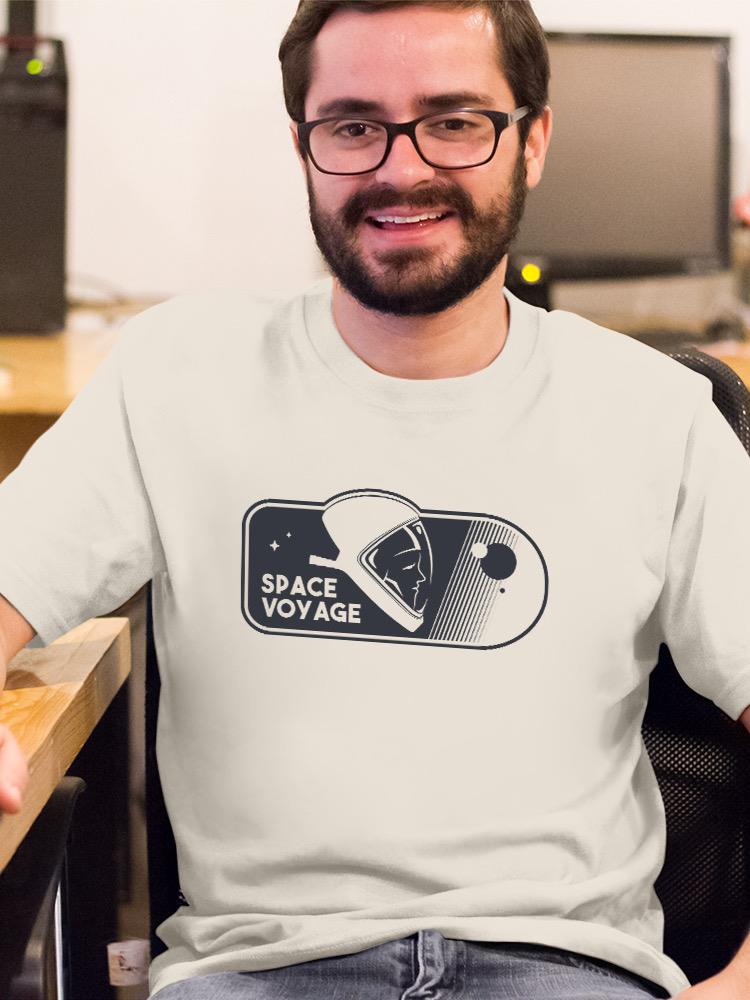 Space Voyage Astronaut T-shirt -SmartPrintsInk Designs