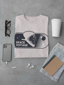 Space Voyage Astronaut T-shirt -SmartPrintsInk Designs