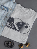 Space Voyage Astronaut T-shirt -SmartPrintsInk Designs