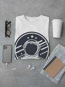 Astronaut Portrait T-shirt -SmartPrintsInk Designs