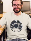 Astronaut Portrait T-shirt -SmartPrintsInk Designs