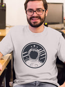 Astronaut Portrait T-shirt -SmartPrintsInk Designs