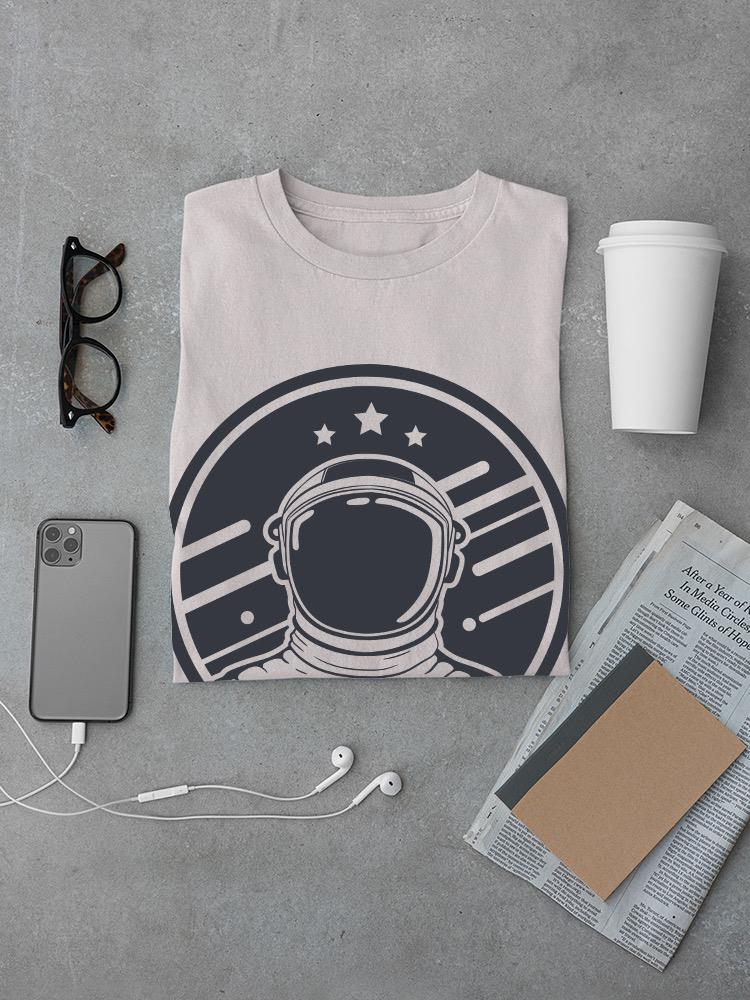 Astronaut Portrait T-shirt -SmartPrintsInk Designs