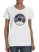 Astronaut Portrait T-shirt -SmartPrintsInk Designs