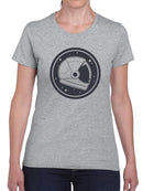 Astronaut Helmet T-shirt -SmartPrintsInk Designs
