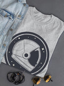 Astronaut Helmet T-shirt -SmartPrintsInk Designs