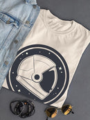 Astronaut Helmet T-shirt -SmartPrintsInk Designs