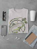 Don't Be A Dumb Bass Fishing T-shirt -SmartPrintsInk Designs