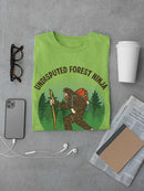 Undisputed Forest Ninja T-shirt -SmartPrintsInk Designs