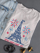 You Had Me At Bonjour T-shirt -SmartPrintsInk Designs