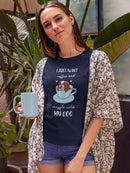 Coffee And Snuggles W My Dog T-shirt -SmartPrintsInk Designs