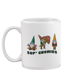 Sup' Gnomies Mug -SmartPrintsInk Designs