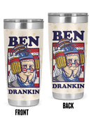 Ben Drankin Tumbler -SmartPrintsInk Designs