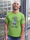 The Coolest Pop Pop T-shirt -SmartPrintsInk Designs