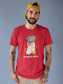Ramen King. Cat W Noodles T-shirt -SmartPrintsInk Designs