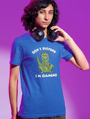 Don't Disturb. I'm Gaming T-shirt -SmartPrintsInk Designs