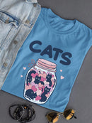 Cats. The Best Medicine T-shirt -SmartPrintsInk Designs