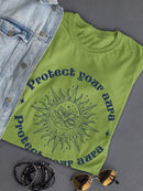 Protect Your Aura T-shirt -SmartPrintsInk Designs
