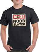 Danger! Noob Slayer T-shirt -SmartPrintsInk Designs