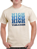 High Vibration. Groovy Style T-shirt -SmartPrintsInk Designs
